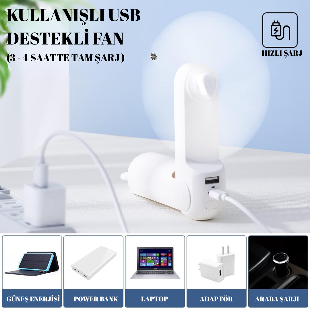 JollyJolly 3 in 1 Mini El Fanı