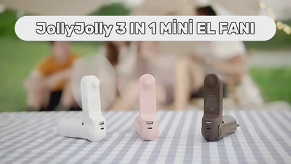 JollyJolly 3 in 1 Mini El Fanı